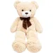Teddy Greetings: Snow Wishes urs de pluș alb în cutie de cadou 120cm imaginea 1