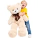 Teddy Greetings: Snow Wishes urs de pluș roșu în cutie de cadou 120 cm imaginea 2