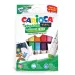 Textil tempera colorată stick 10 bucăți - Carioca