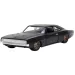 Fast & Furious: Dom Toretto Dodge Charger R/T 1970 & Dodge Charger Widebody 1968 mașină metalică 2 bucăți pachet 1/32 scală 13cm - Jada Toys imaginea 6