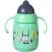 Tommee Tippee: Superstar Verde Pahar de Învățare cu Pai 300ml imaginea 2