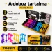 Tossit Family Pack – Roz, Violet, Albastru, Galben darts cu ventuză joc de societate imaginea 2