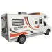 Touring Car autocaravană cu telecomandă RC cu lumină 27MHz scara 1/32 25cm