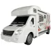 Touring Car autocaravană cu telecomandă RC cu lumină 27MHz scara 1/32 25cm