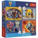 Toy Story 5 - 4 x 88 bucăți Premium Plus Kids puzzle - Trefl imaginea 1