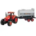 Tractor cu roți de leagăn cu remorcă cu rezervor imaginea 2