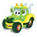 Tractor uriaș puzzle de podea 12 bucăți