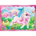 Unicorni și magie 4 in 1 puzzle - Trefl