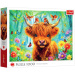 Vacă scoțiană puzzle de 1000 de piese - Trefl