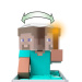 Vagonetă de mină Minecraft cu telecomandă RC și figură Steve – Mattel