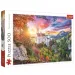 Vedere asupra Castelului Neuschwanstein 500 bucăți puzzle - Trefl