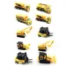 Vehicule de muncă scara 1:64 set de 10 bucăți