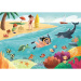Viață pe mare supercolor 2 în 1 puzzle 2x60 piese - Clementoni