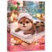 Vidră zâmbitoare puzzle premium plus quality 500 de piese - Trefl