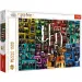 Wizarding World Harry Potter lumea magică 1500 bucăți puzzle - Trefl