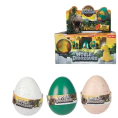 World of Dinosaurs Figură de dinozaur în creștere în ou imaginea 1