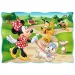 Ziua frumoasă al lui Mickey Mouse 4 in 1 puzzle - Trefl