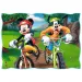 Ziua frumoasă al lui Mickey Mouse 4 in 1 puzzle - Trefl