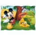 Ziua frumoasă al lui Mickey Mouse 4 in 1 puzzle - Trefl